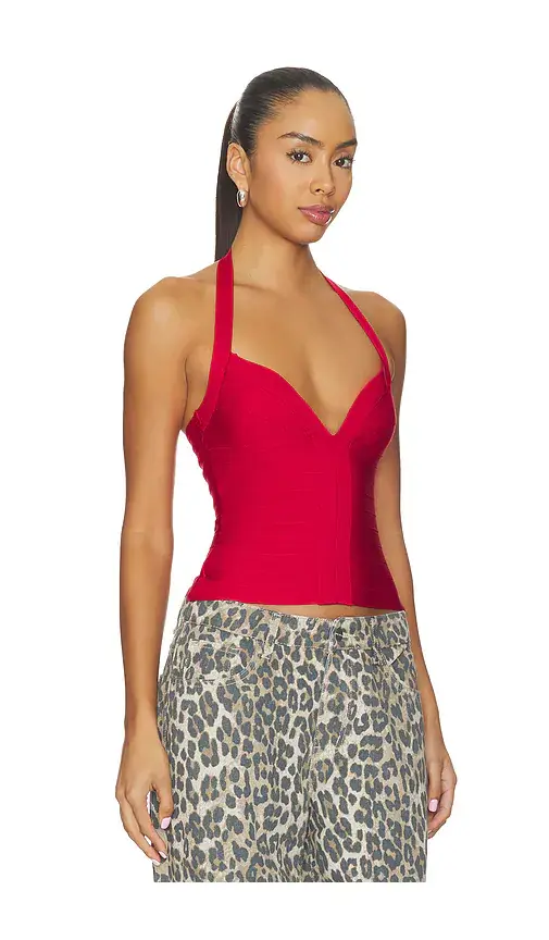 Tiger Mist Sydel Bandage Top | Thumbnail 2