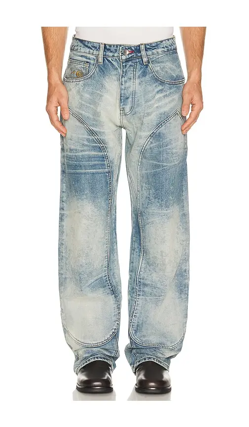 Diet Starts Monday Double Knee Bolt Denim Jeans | Thumbnail 2 Diet Starts Monday Double Knee Bolt Denim Jeans | Thumbnail 2