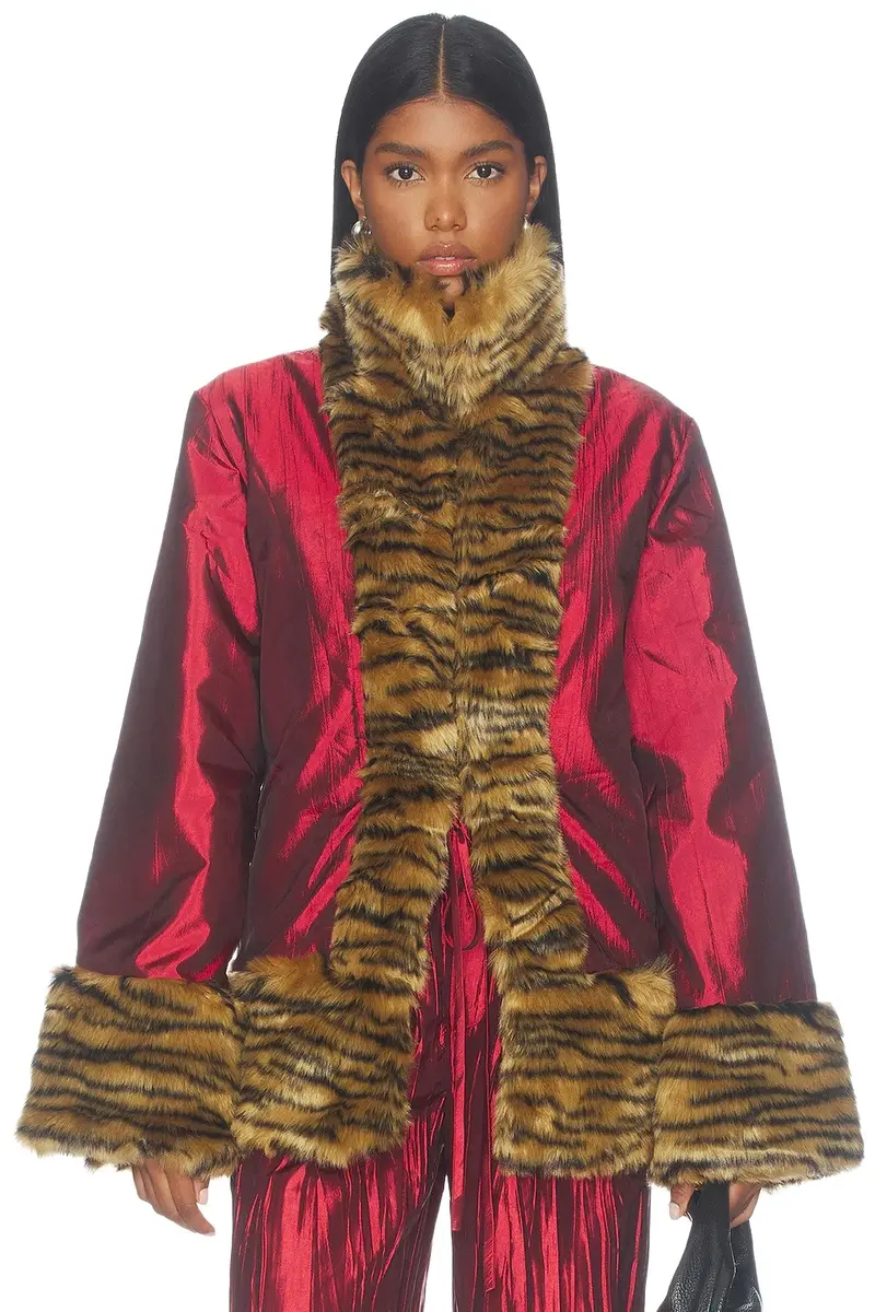 Kim Shui Akdeniz Satin Jacket