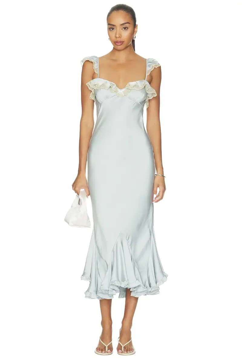 LPA Addison Midi Dress