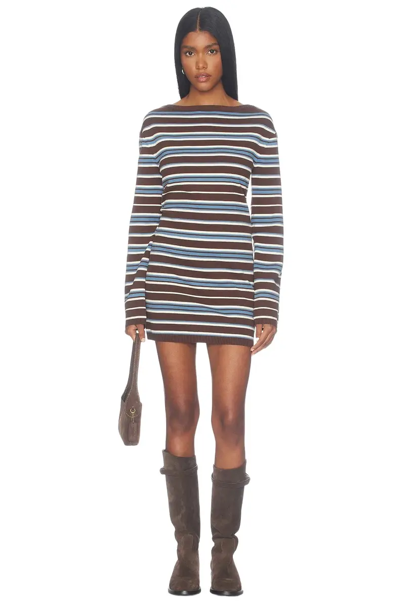 Saara Stripe Sweater Dress Saara Stripe Sweater Dress
