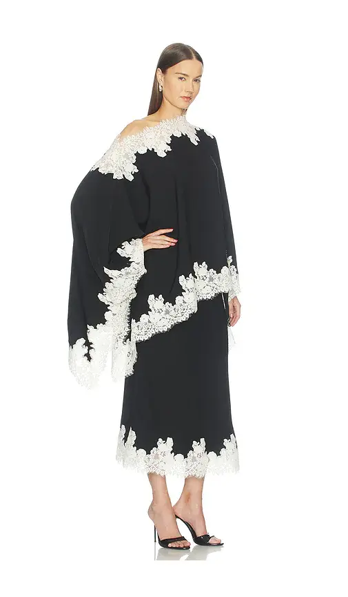 The Bekk Elsie Lace Cape Top | Thumbnail 2 The Bekk Elsie Lace Cape Top | Thumbnail 2