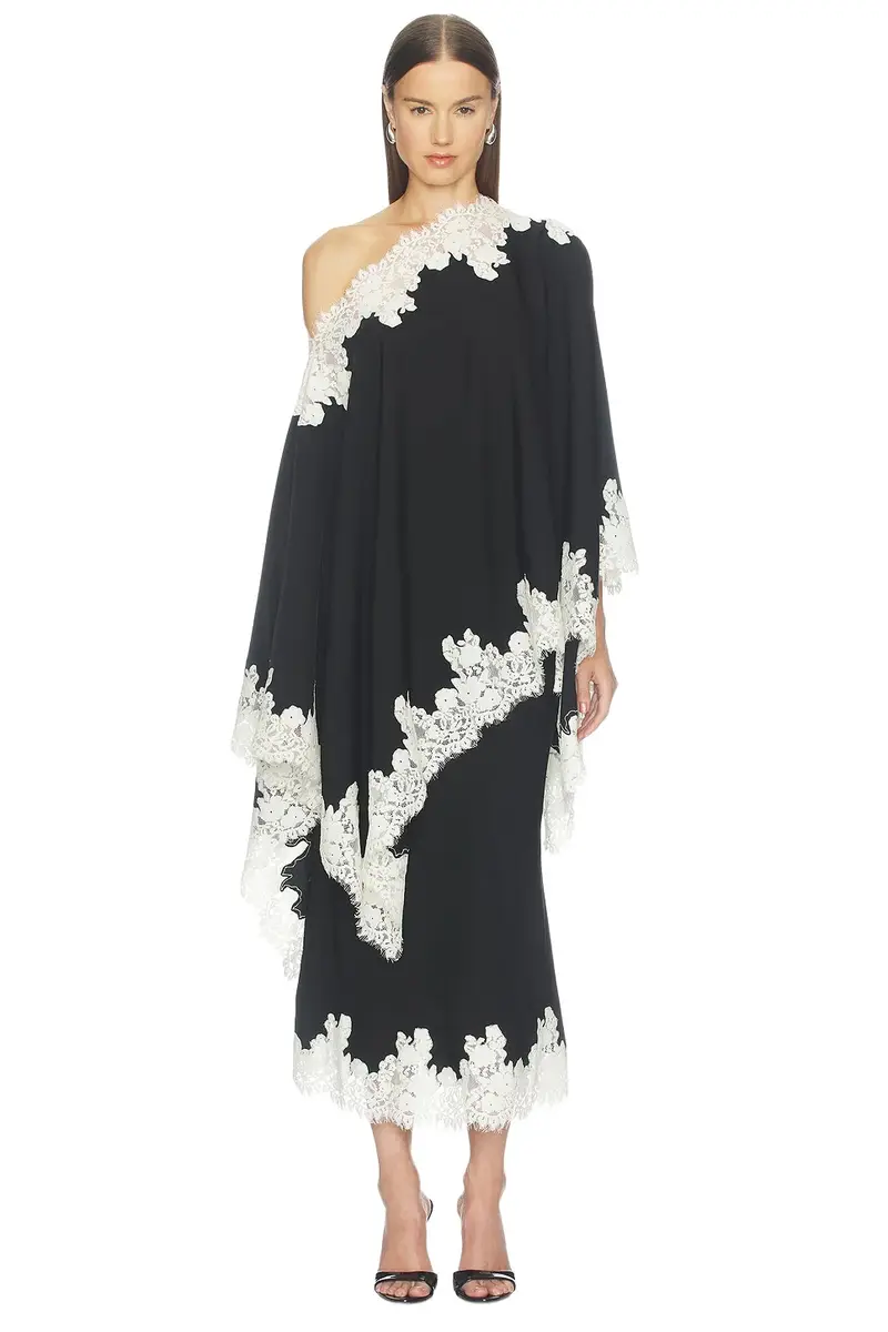 The Bekk Elsie Lace Cape Top
