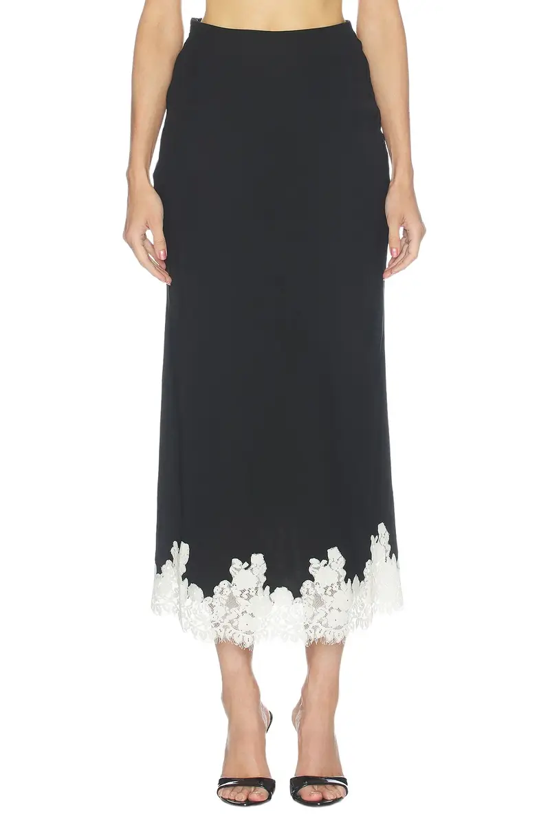 The Bekk Heather Lace Skirt