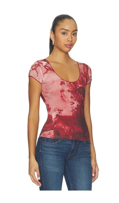 Tyler McGillivary Zora Scoop Tee | Thumbnail 2 Tyler McGillivary Zora Scoop Tee | Thumbnail 2