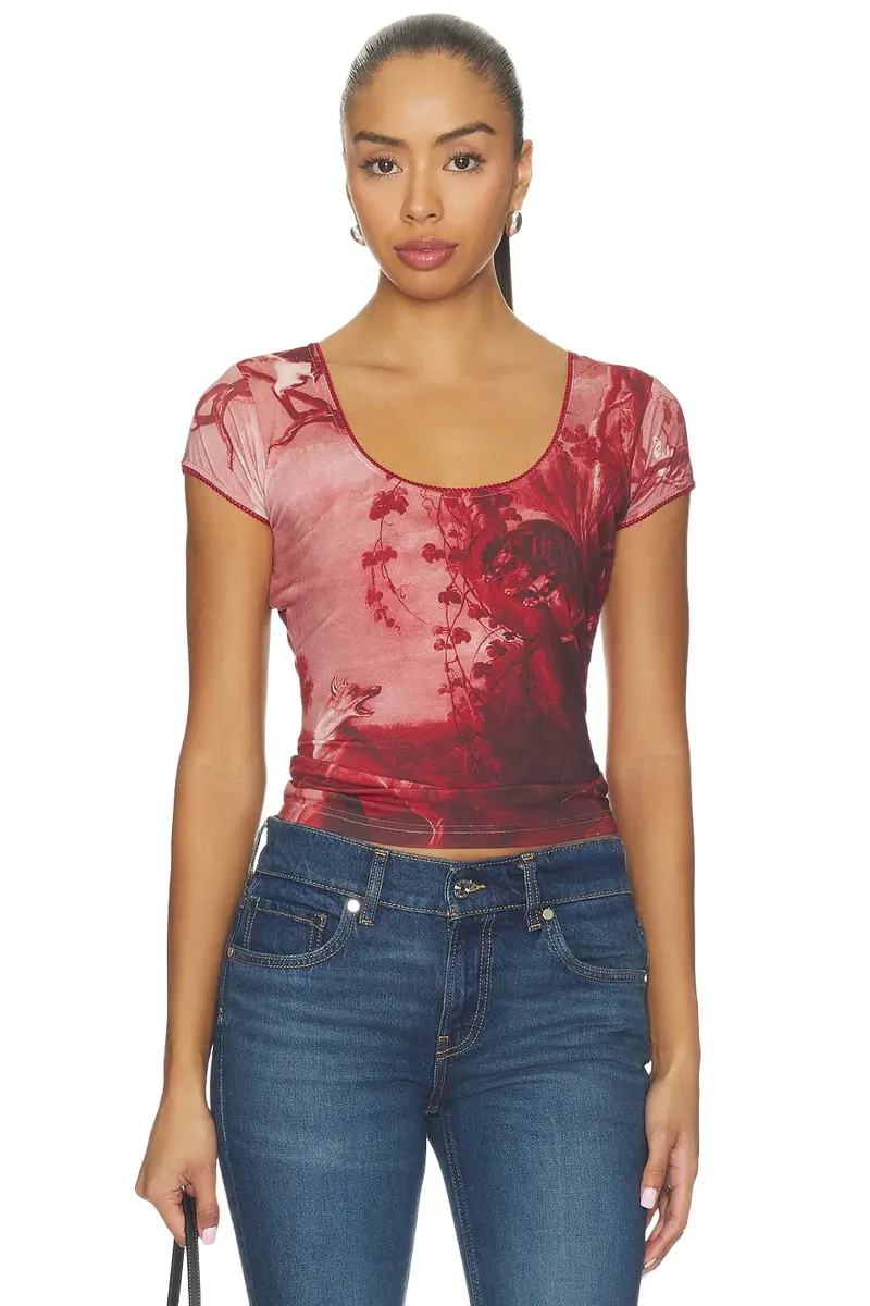 Zora Scoop Tee Zora Scoop Tee