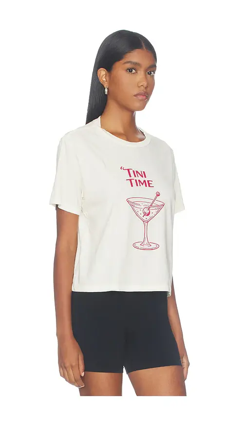 Sunny Somewhere Tini Time Everyday Tee | Thumbnail 2 Sunny Somewhere Tini Time Everyday Tee | Thumbnail 2