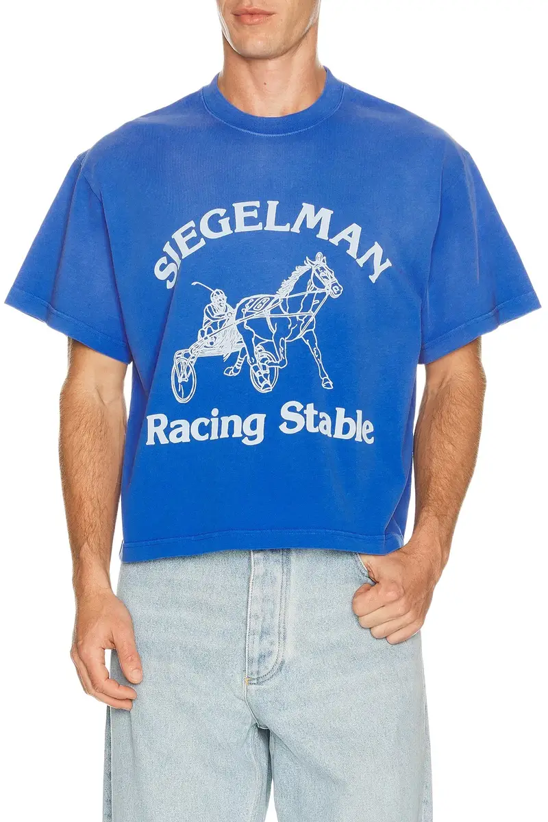 Racing Stable Boxy Tee Racing Stable Boxy Tee