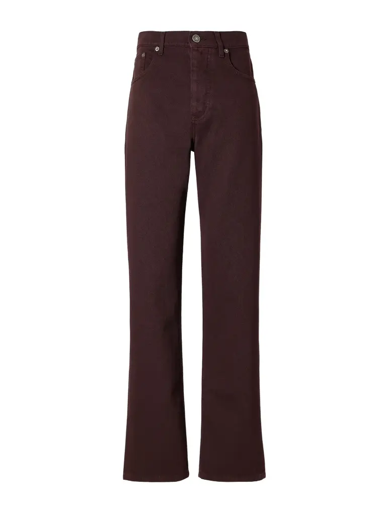 Mid-rise straight-leg jeans Mid-rise straight-leg jeans