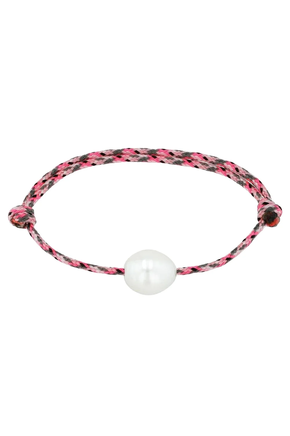 Zoë Chicco Pearl Pink Cord Bracelet