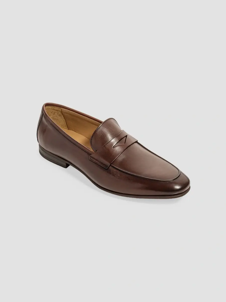 To Boot New York Men's Keats Leather Penny Loafers | Thumbnail 2
