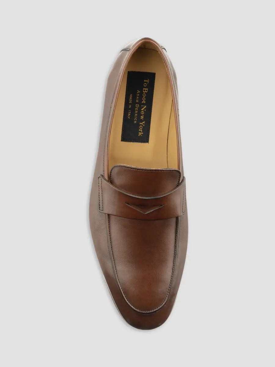 To Boot New York Men's Keats Leather Penny Loafers | Thumbnail 3
