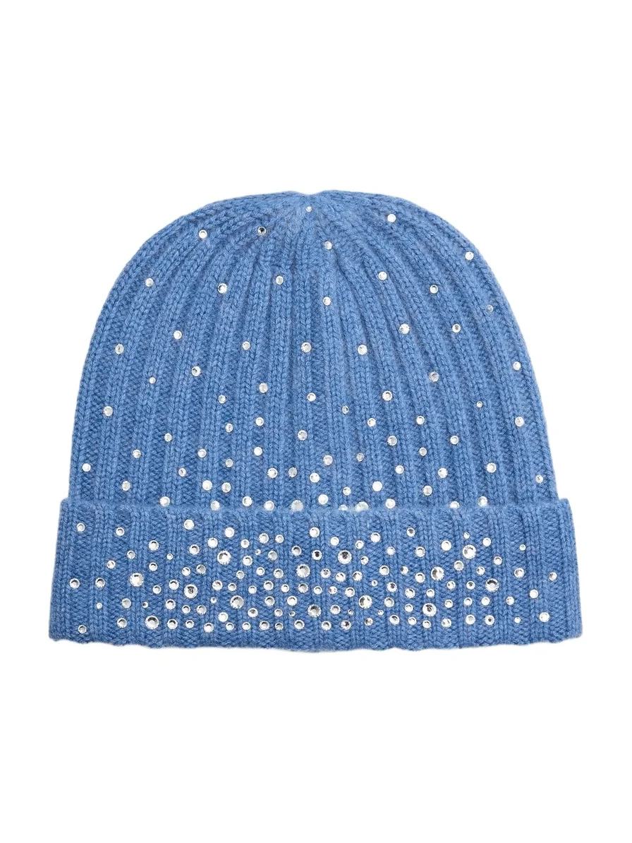 Carolyn Rowan Collection Women's Embellished Asterism Cashmere Beanie