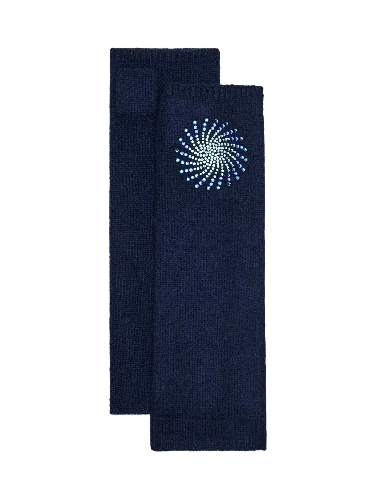 Carolyn Rowan Collection Women's Embellished Cashmere Fingerless Gloves