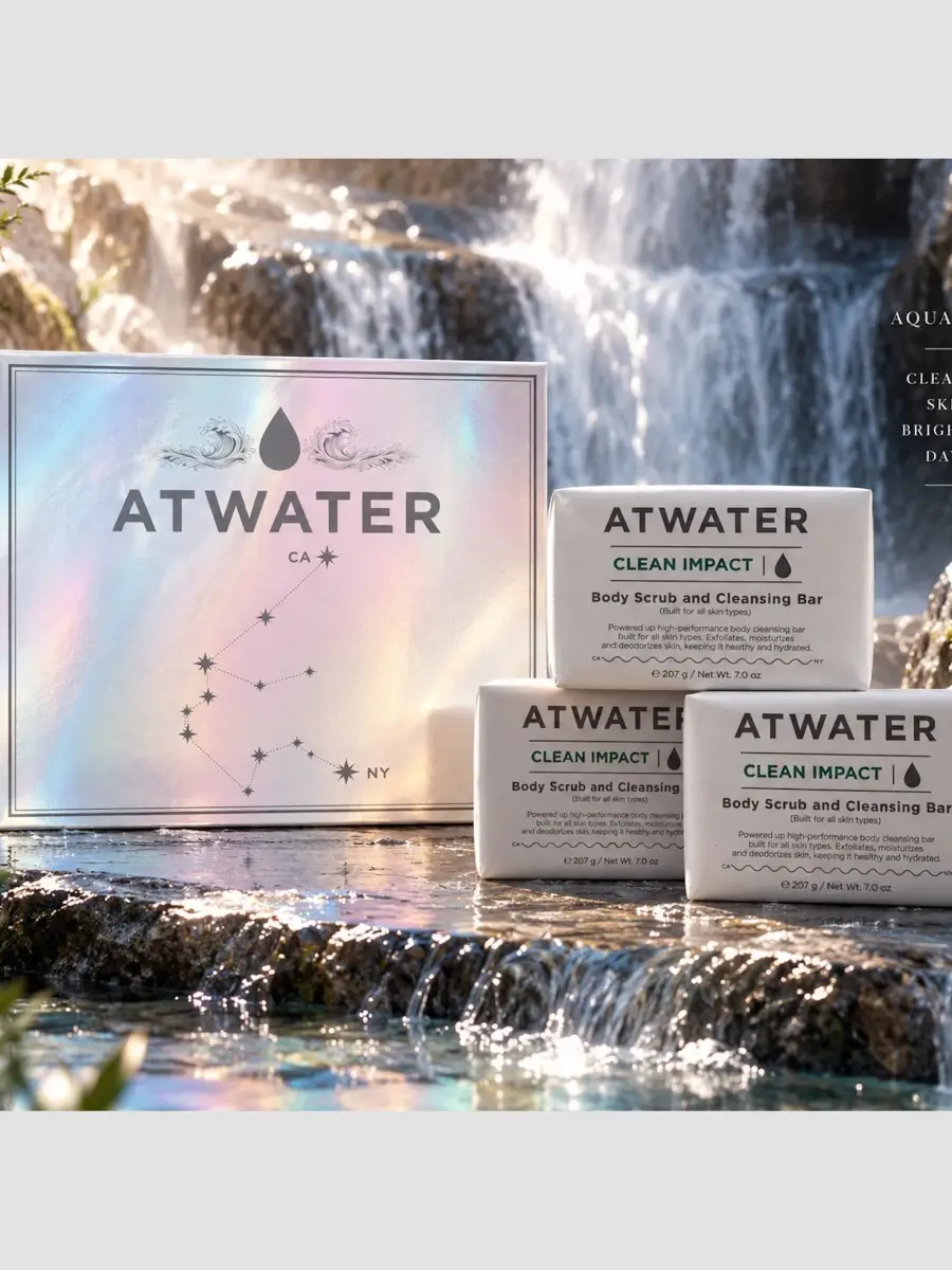 Atwater Limited Edition Clean Impact 3-Piece Bar Soap Set | Thumbnail 2 Atwater Limited Edition Clean Impact 3-Piece Bar Soap Set | Thumbnail 2