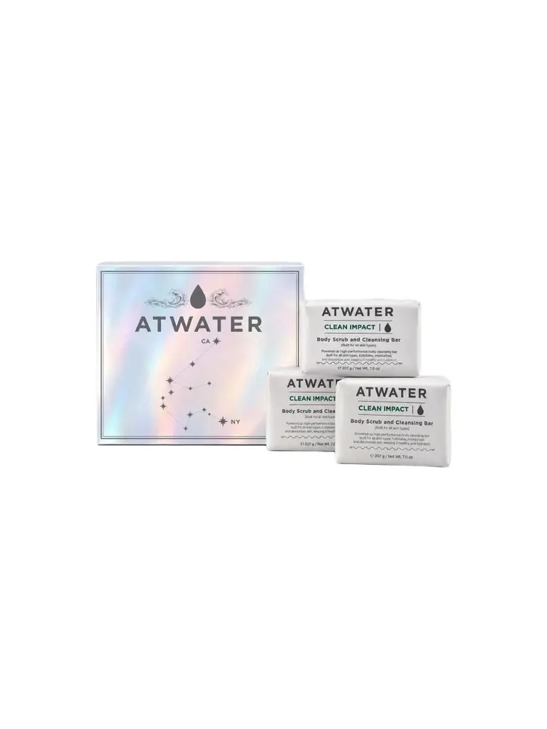 Limited Edition Clean Impact 3-Piece Bar Soap Set Limited Edition Clean Impact 3-Piece Bar Soap Set