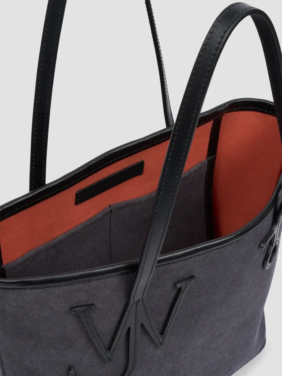 JW Anderson Men's North South Large Canvas Tote Bag | Thumbnail 3