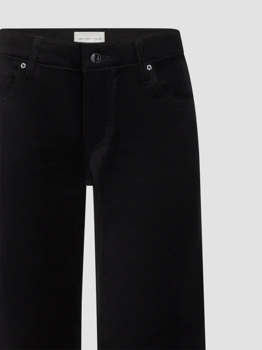 Frame Women's The Velvet Gray Wide-Leg Jeans | Thumbnail 5 Frame Women's The Velvet Gray Wide-Leg Jeans | Thumbnail 5
