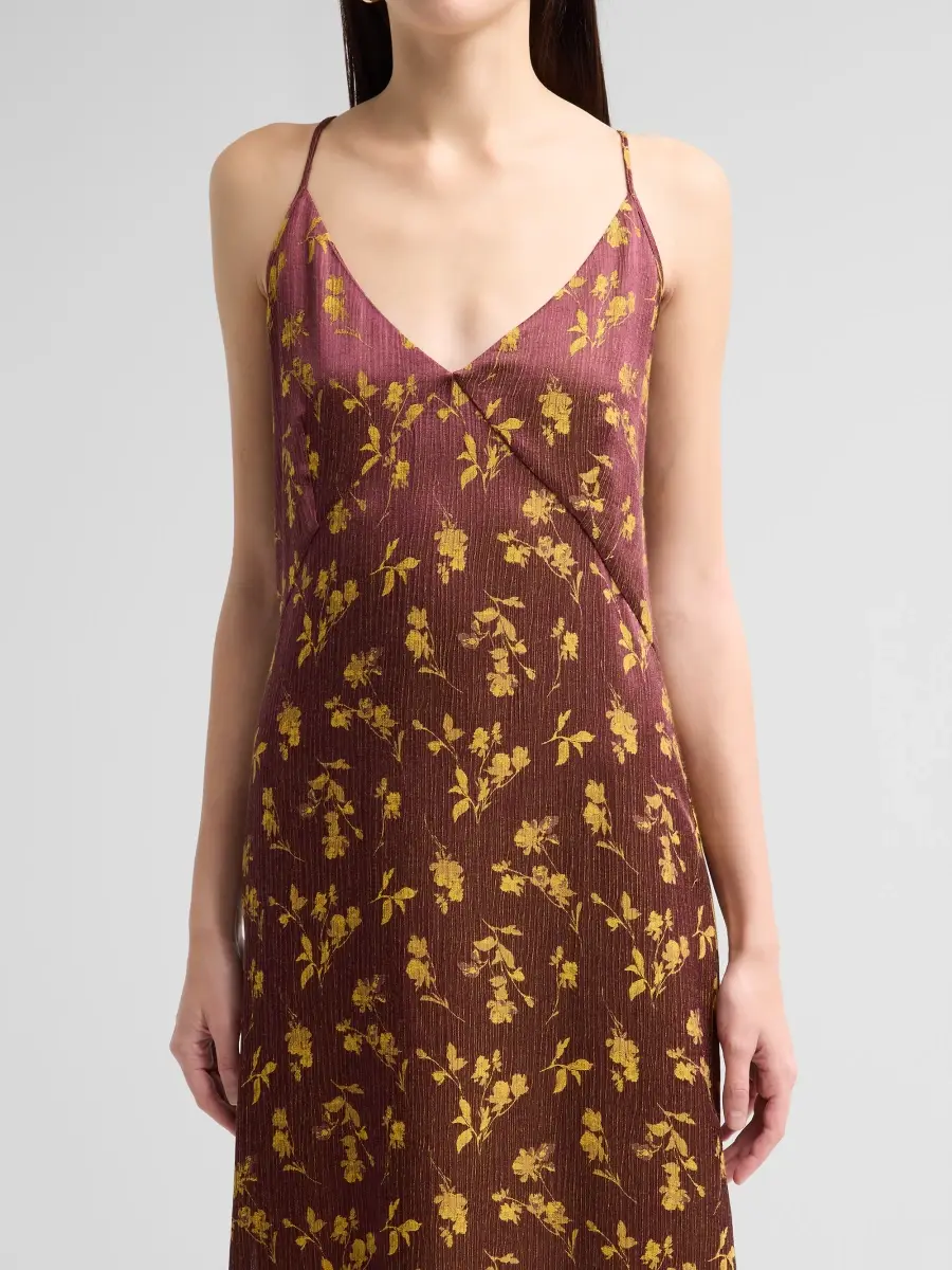 Dries Van Noten Women's Delor Floral Midi Slipdress | Thumbnail 5