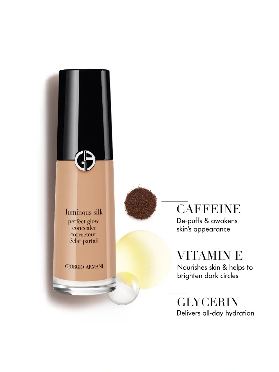 Armani Beauty Women's Luminous Silk Hydrating & Brightening Concealer - 8.75 Tan To Deep Golden | Thumbnail 10
