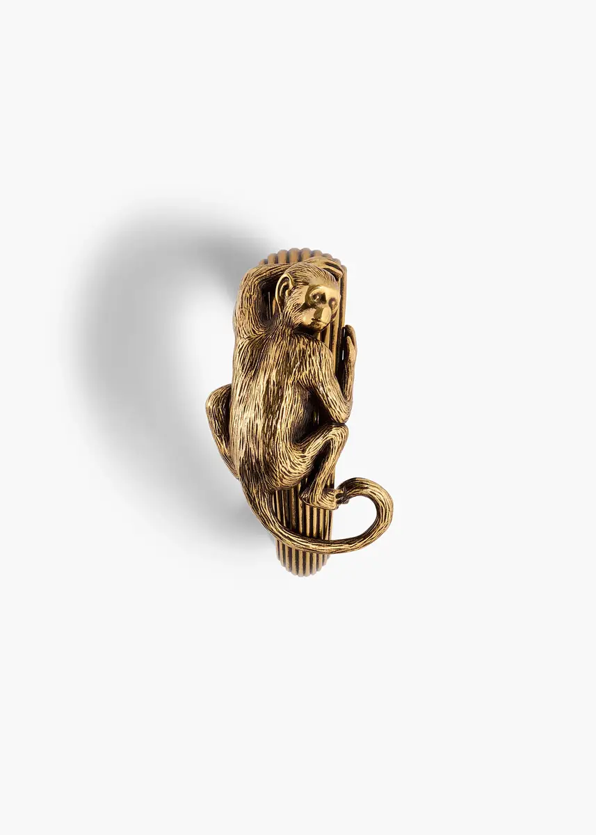 Khaite Monkey Bracelet In Antique Gold | Thumbnail 3 Khaite Monkey Bracelet In Antique Gold | Thumbnail 3