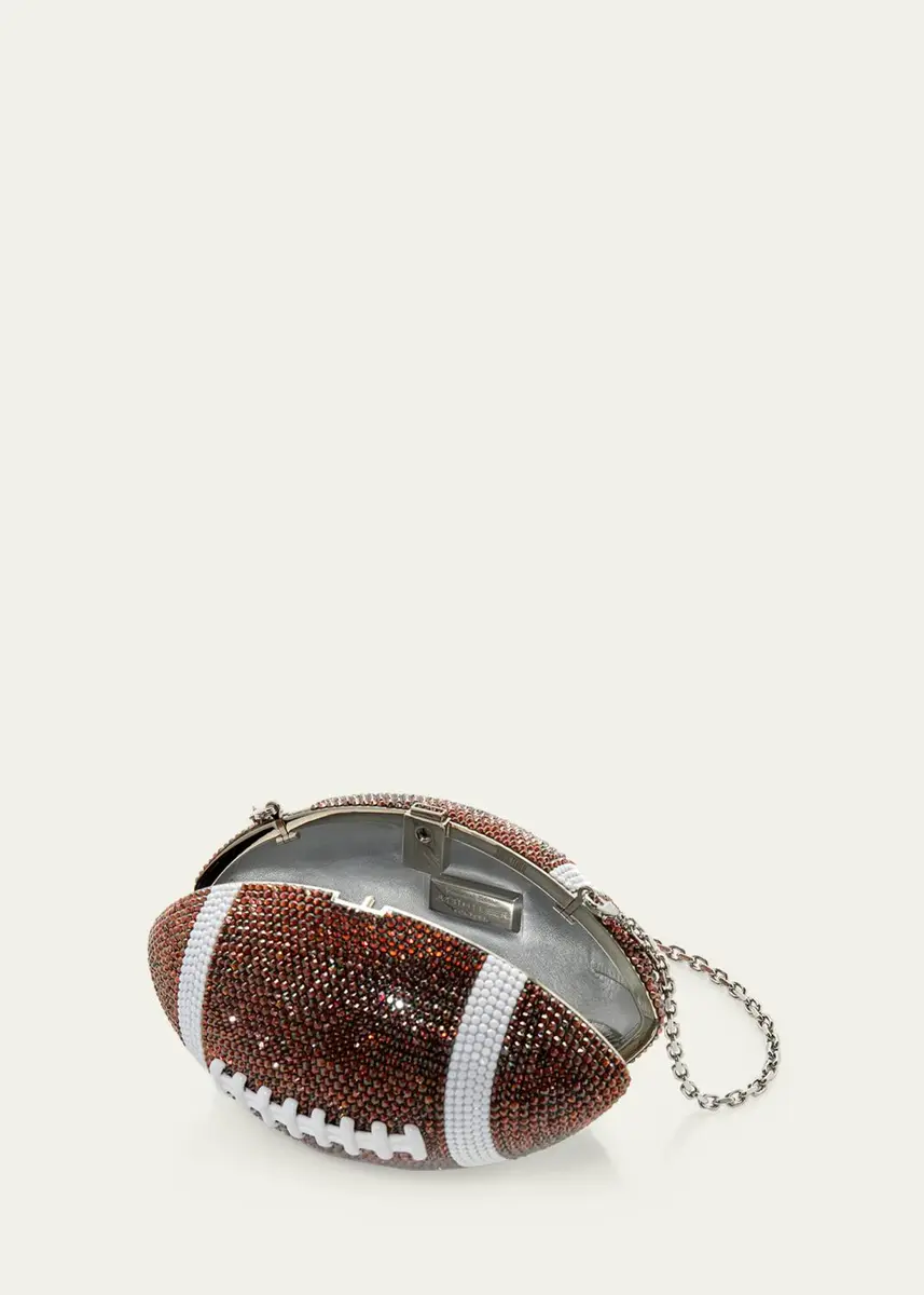 Judith Leiber Couture Crystal Football Minaudiere Bag | Thumbnail 2 Judith Leiber Couture Crystal Football Minaudiere Bag | Thumbnail 2