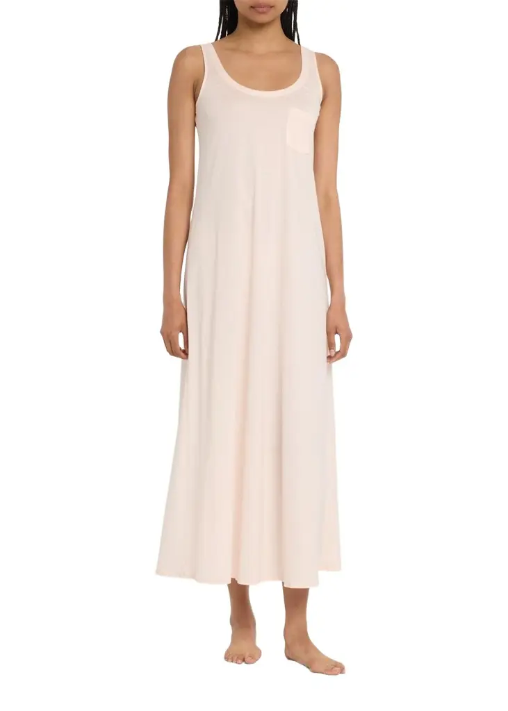 Hanro Cotton Deluxe Long Tank Gown