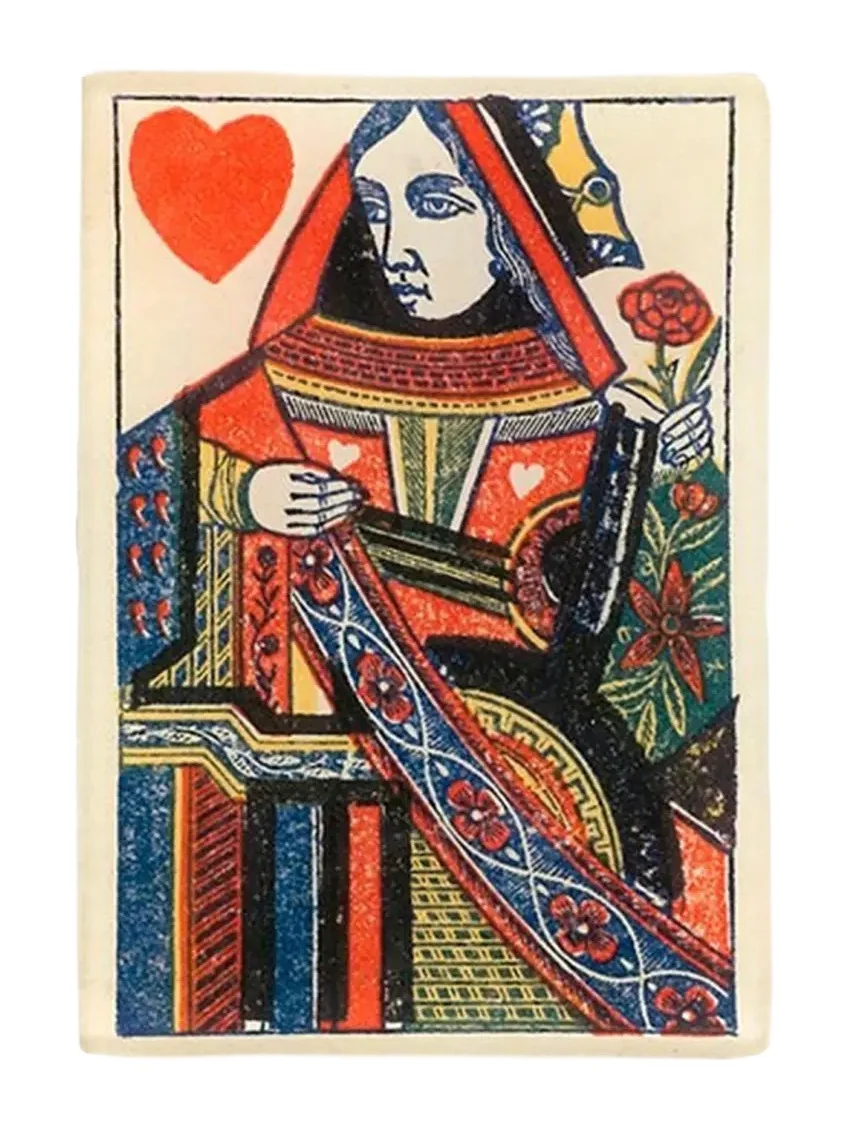 John Derian Naive Queen Heart Tiny Decorative Tray