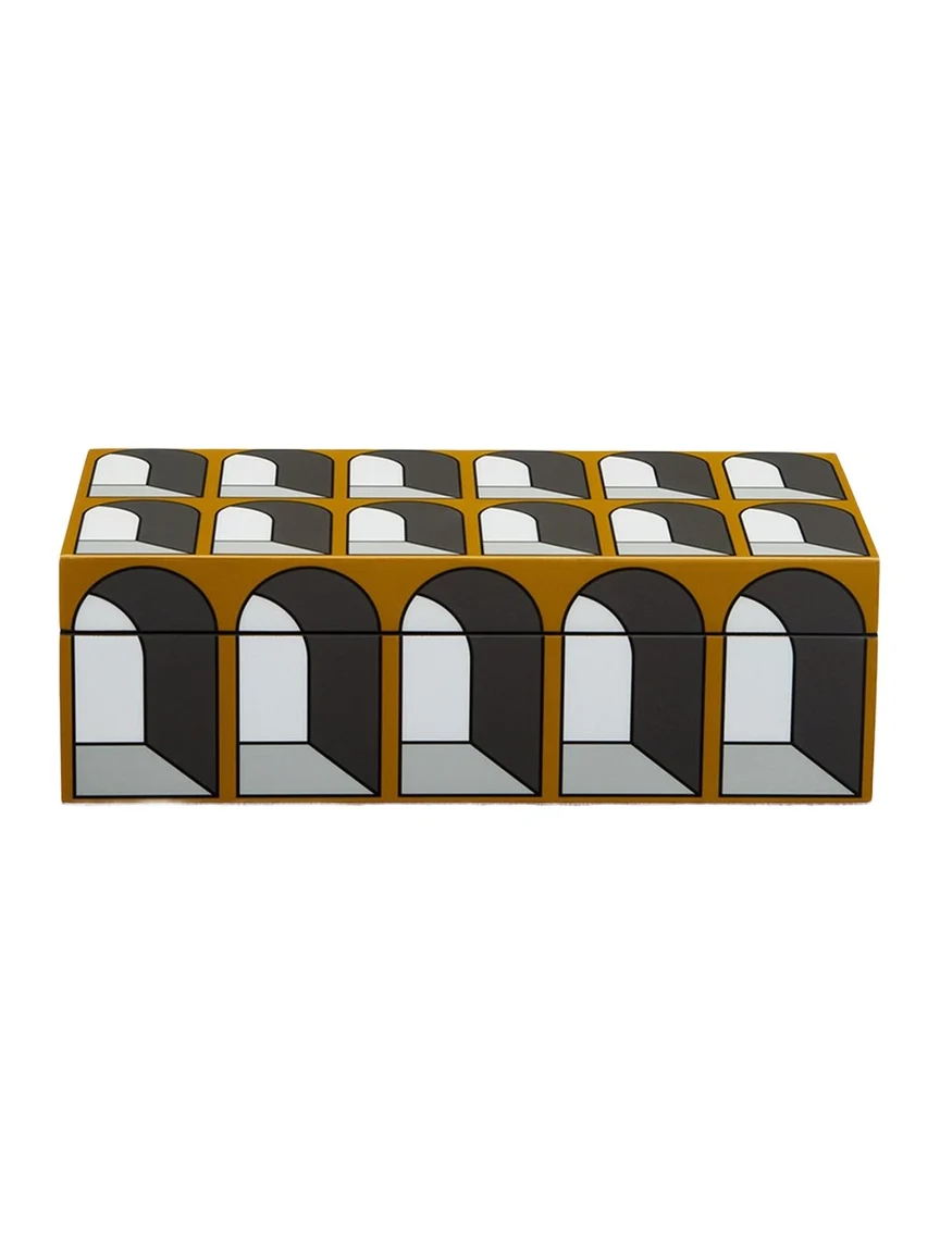 Arcade Lacquered Box, Small Arcade Lacquered Box, Small