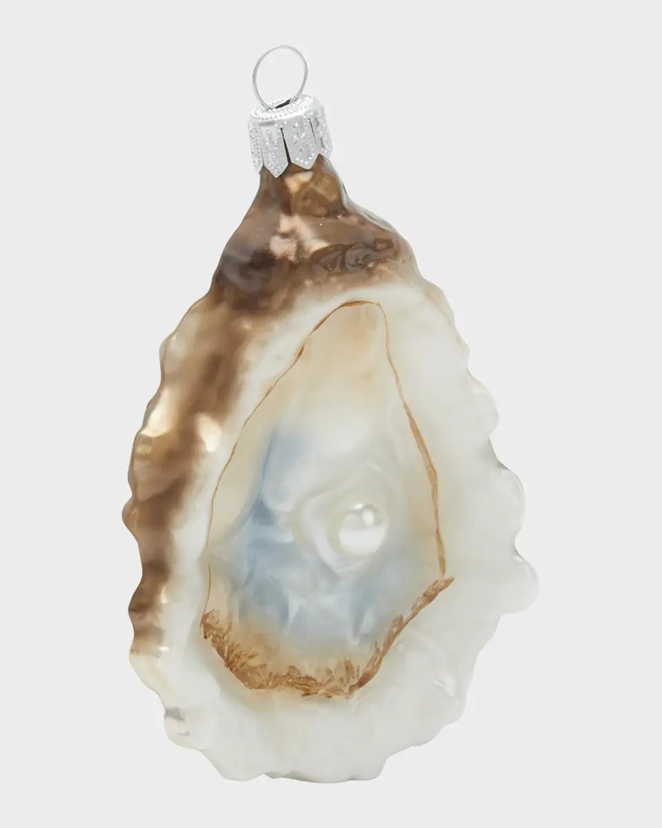 Bergdorf Goodman Oyster with Pearl Christmas Ornament | Thumbnail 2 Bergdorf Goodman Oyster with Pearl Christmas Ornament | Thumbnail 2