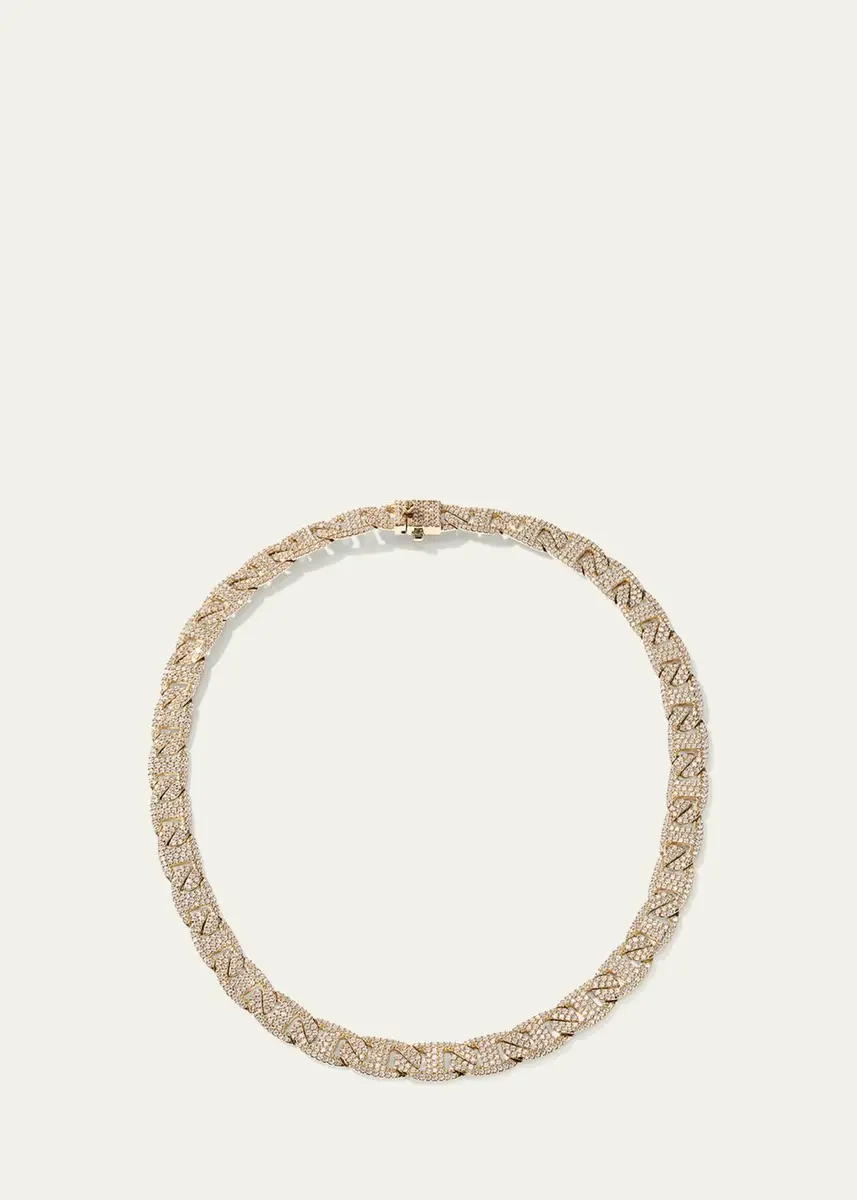 Lana Flawless Mega Malibu 14K Yellow Gold Necklace with Diamonds | Thumbnail 2