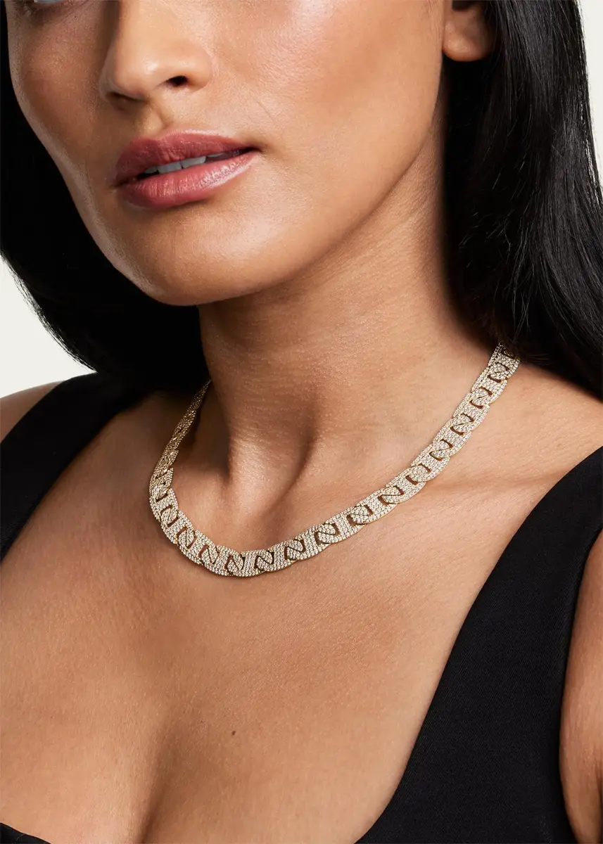 Lana Flawless Mega Malibu 14K Yellow Gold Necklace with Diamonds | Thumbnail 3