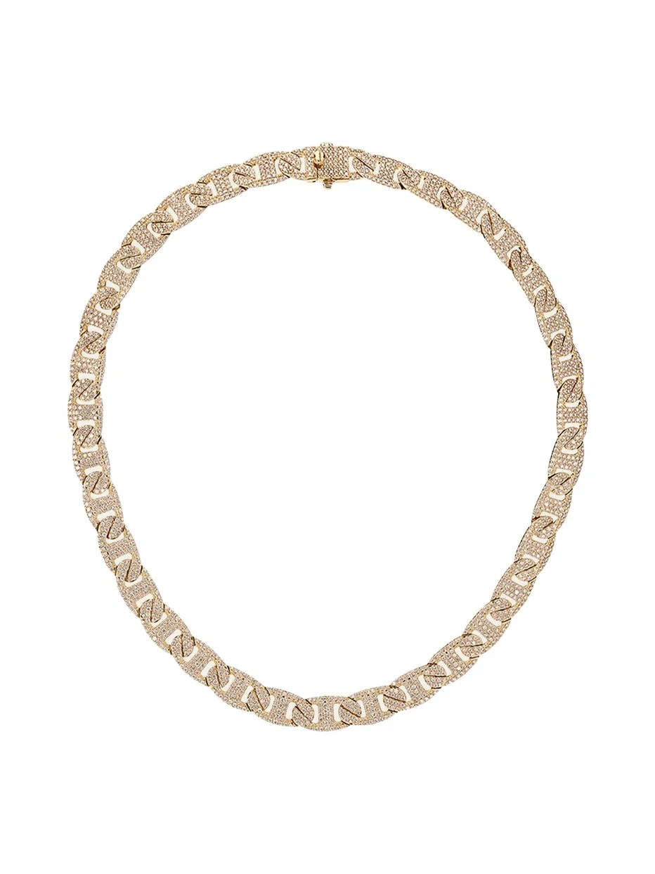 Lana Flawless Mega Malibu 14K Yellow Gold Necklace with Diamonds