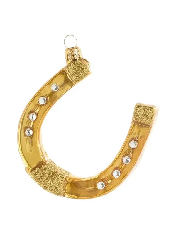 Bergdorf Goodman Horse Shoe Christmas Ornament