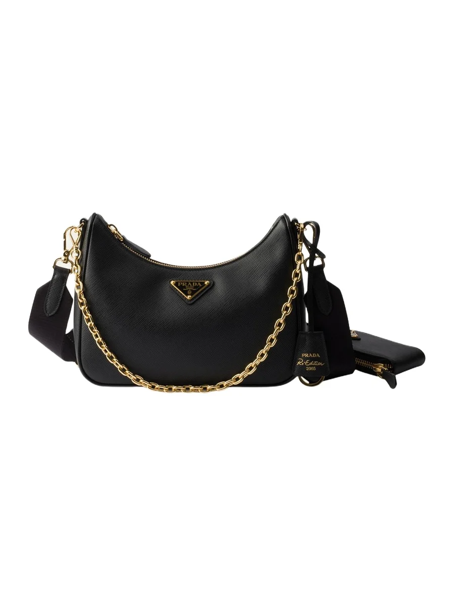 Prada Re-Edition 2005 Saffiano Leather Shoulder Bag