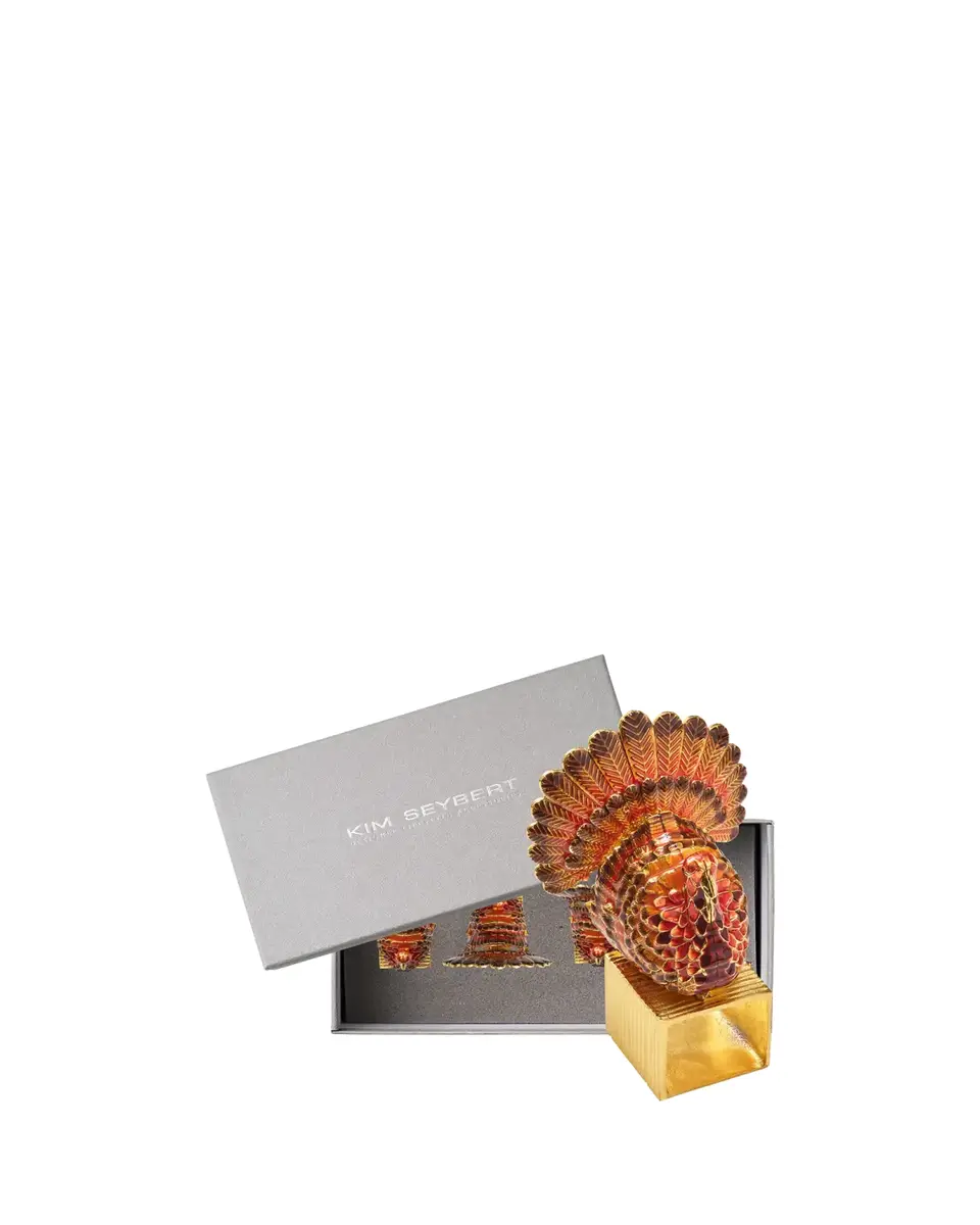 Kim Seybert Turkey Trot Napkin Rings, Set of 4 | Thumbnail 2