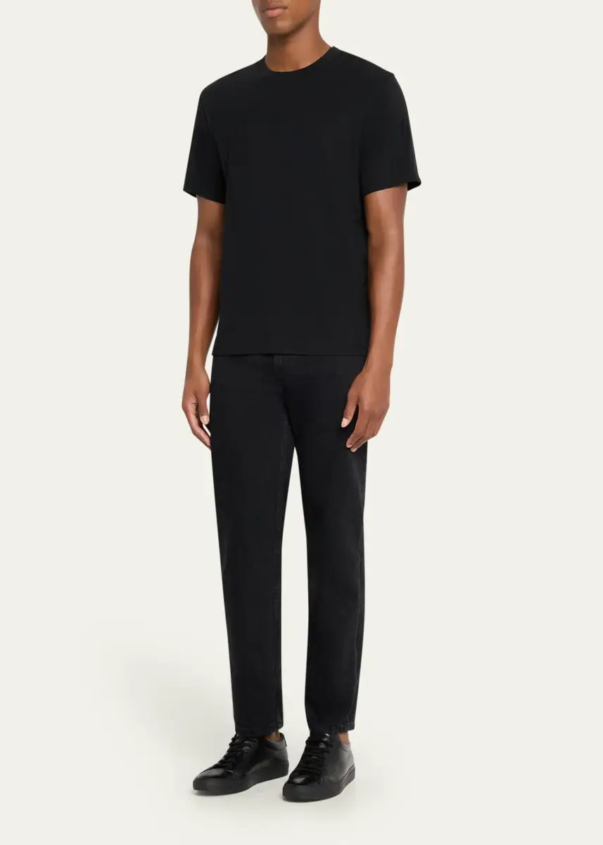 Frame Men's Light Cotton T-Shirt | Thumbnail 2 Frame Men's Light Cotton T-Shirt | Thumbnail 2