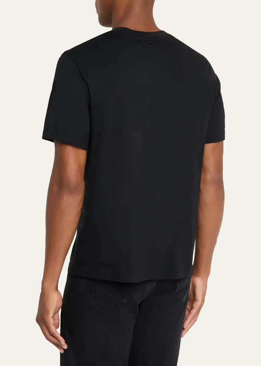 Frame Men's Light Cotton T-Shirt | Thumbnail 3 Frame Men's Light Cotton T-Shirt | Thumbnail 3