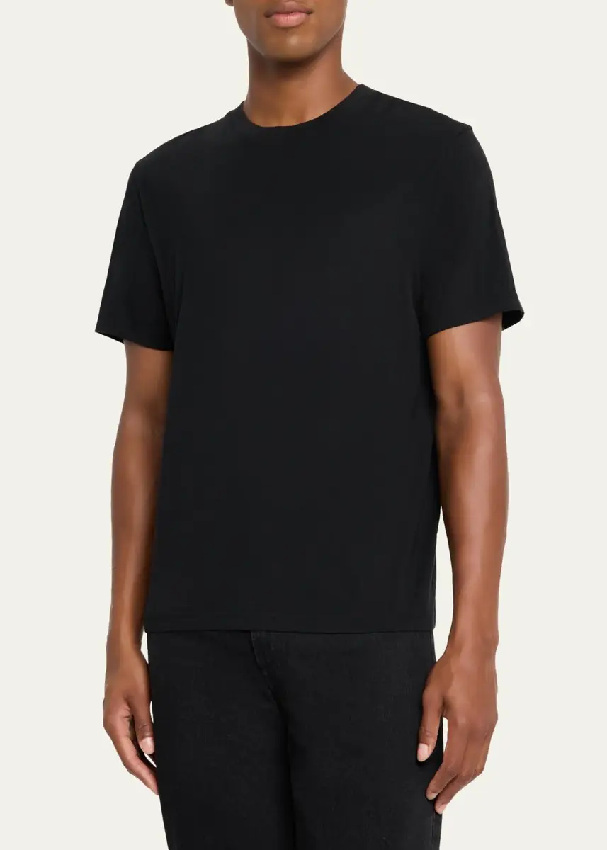 Frame Men's Light Cotton T-Shirt | Thumbnail 4 Frame Men's Light Cotton T-Shirt | Thumbnail 4