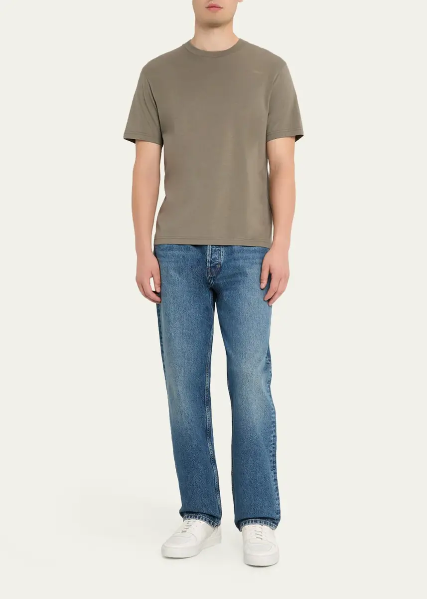 Frame Men's Light Cotton T-Shirt | Thumbnail 6 Frame Men's Light Cotton T-Shirt | Thumbnail 6