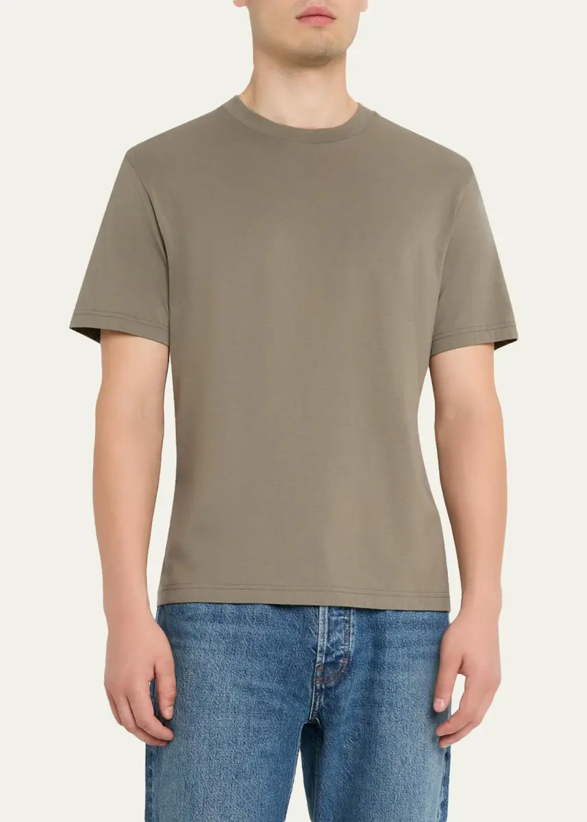 Frame Men's Light Cotton T-Shirt | Thumbnail 8 Frame Men's Light Cotton T-Shirt | Thumbnail 8
