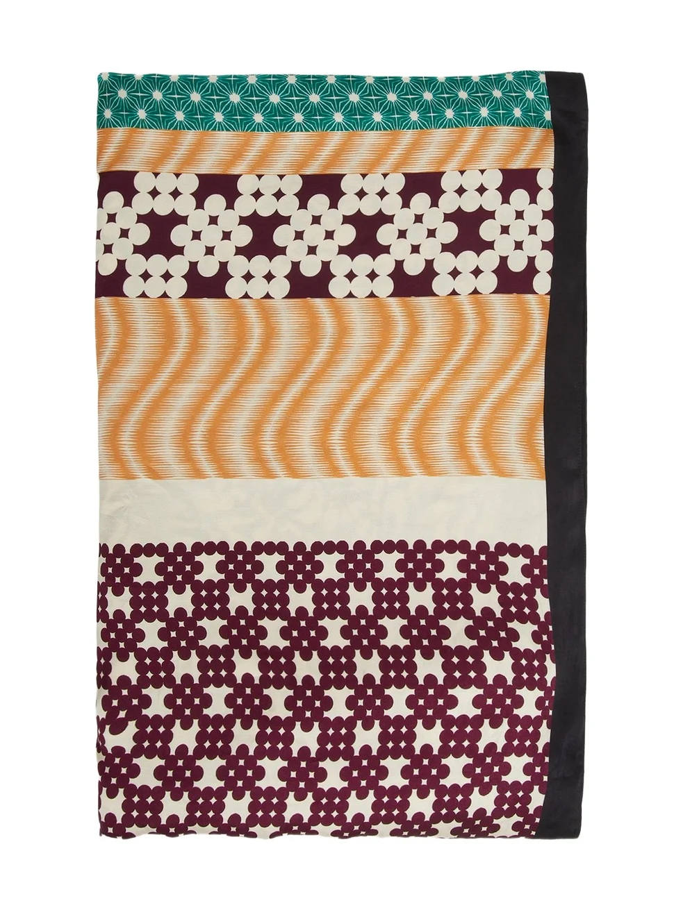Dries Van Noten Men's Flora Printed Viscose Scarf