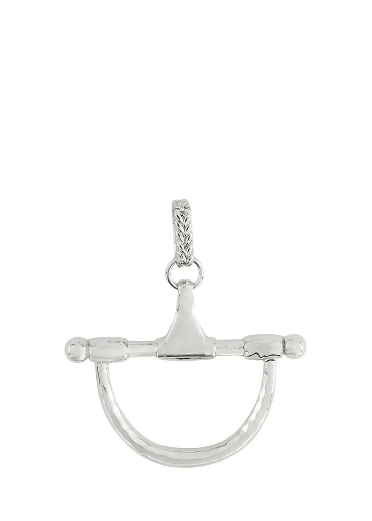 Cheval Medium Bit Pendant, Silver Cheval Medium Bit Pendant, Silver