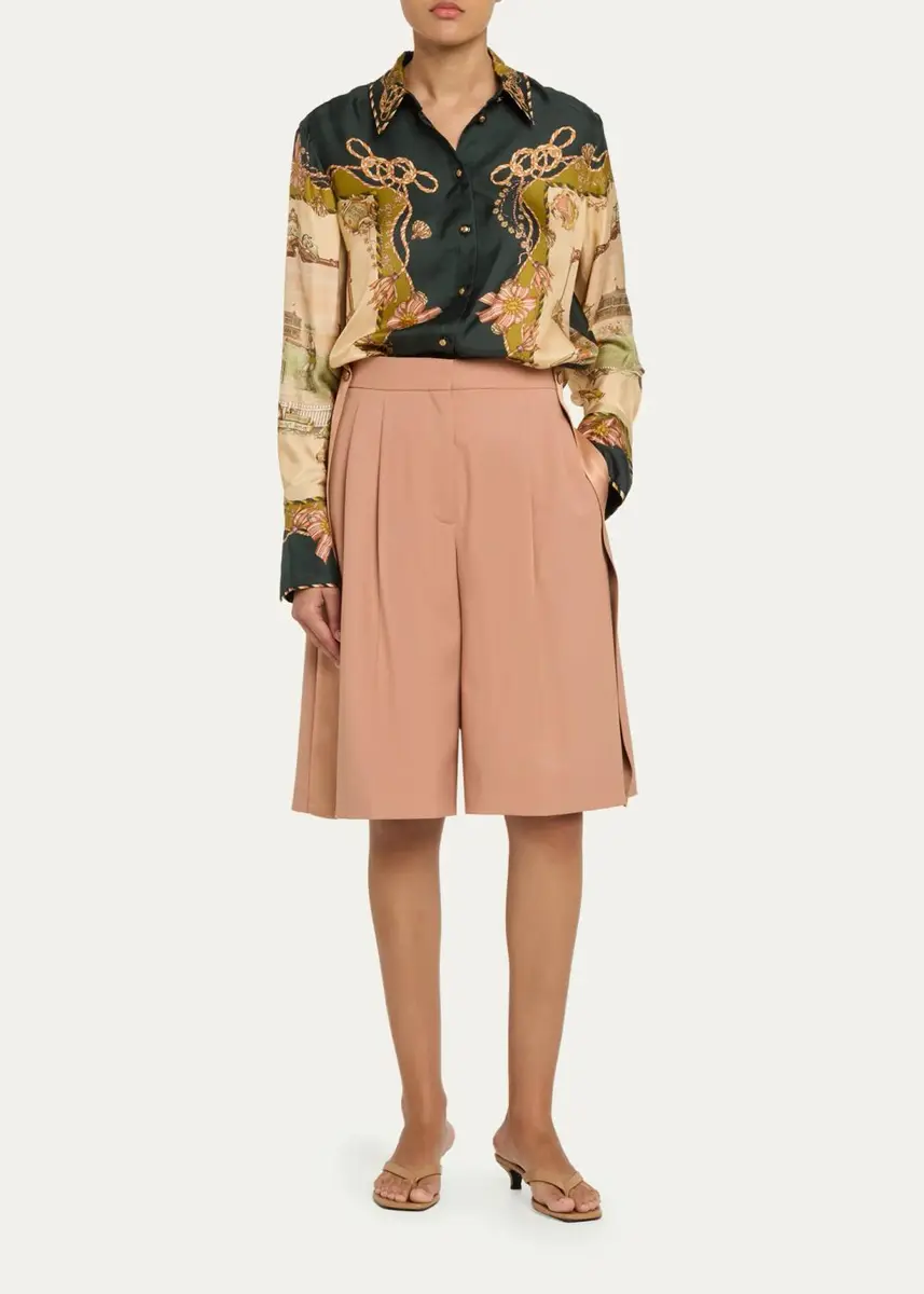 Zimmermann Valiant Silk Twill Shirt | Thumbnail 2 Zimmermann Valiant Silk Twill Shirt | Thumbnail 2