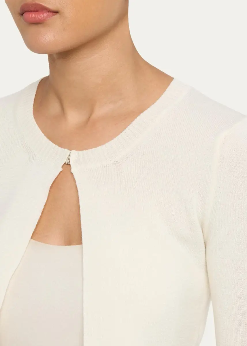 Aisling Camps Twin Set Wool-Blend Crop Cardigan | Thumbnail 5 Aisling Camps Twin Set Wool-Blend Crop Cardigan | Thumbnail 5