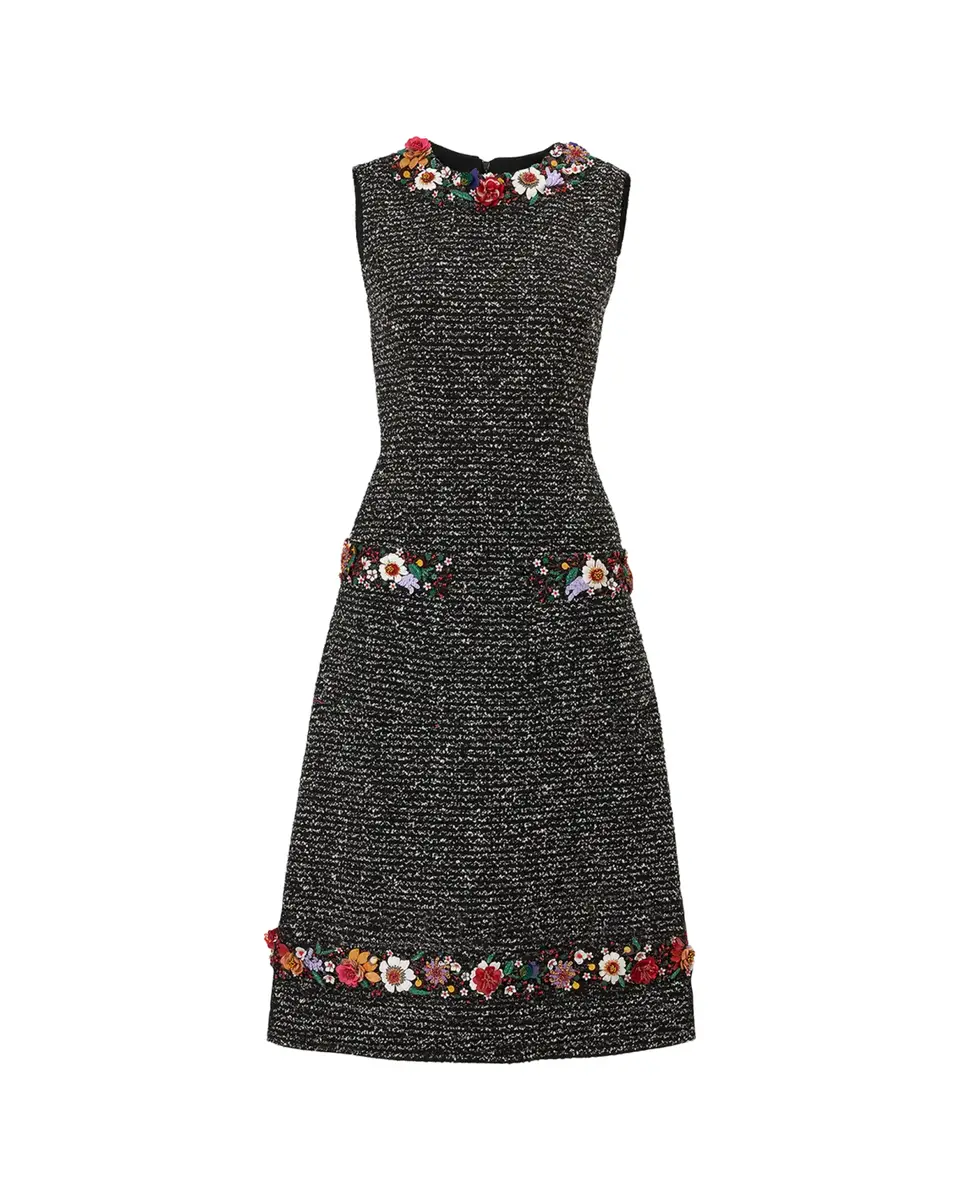 Carolina Herrera Floral Embroidered Sleeveless Dress | Thumbnail 2 Carolina Herrera Floral Embroidered Sleeveless Dress | Thumbnail 2