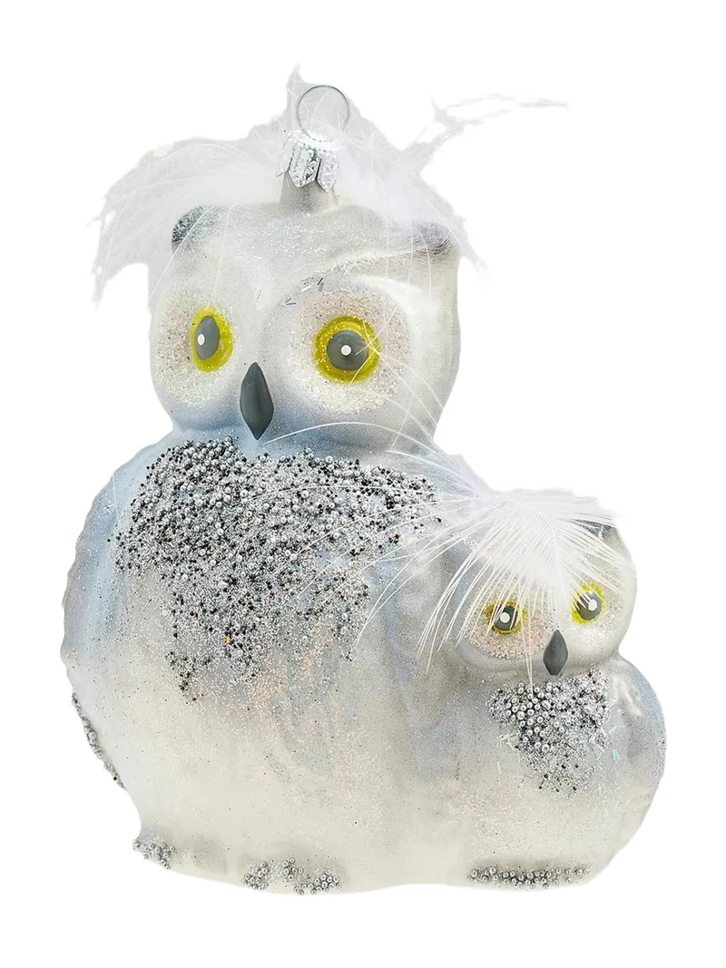 Bergdorf Goodman Owl Christmas Ornament