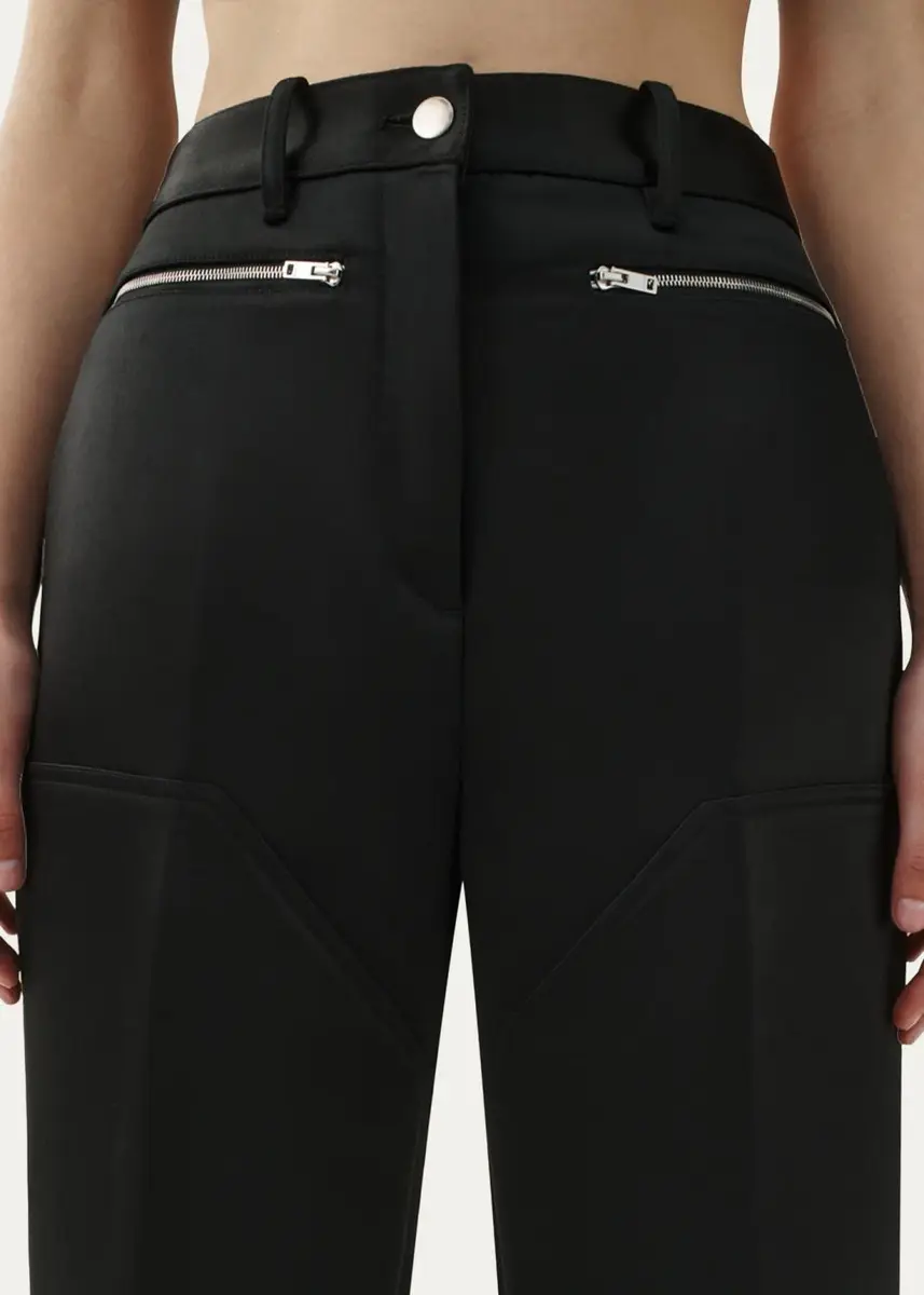 Attersee The Range High-Rise Straight-Leg Satin Pants | Thumbnail 3 Attersee The Range High-Rise Straight-Leg Satin Pants | Thumbnail 3