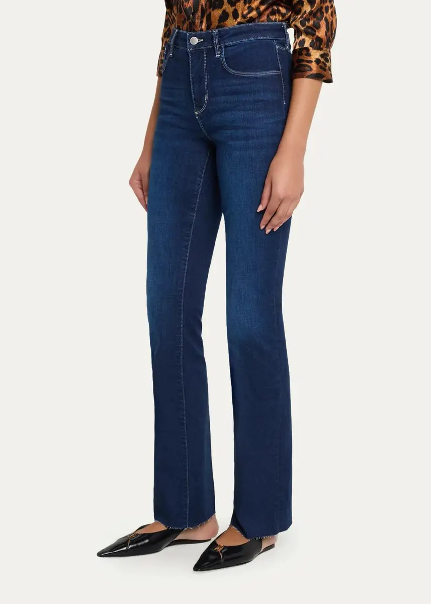 L'Agence Ruth High-Rise Straight Jeans | Thumbnail 4 L'Agence Ruth High-Rise Straight Jeans | Thumbnail 4