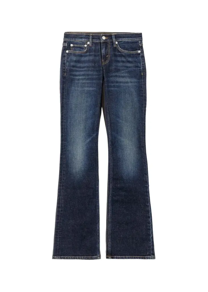 Low Rise Micro Bootcut Jeans